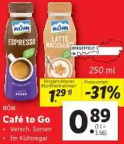 Lidl Café to Go Angebot
