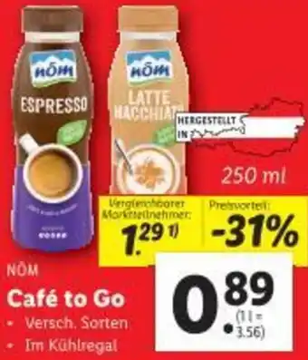 Lidl Café to Go Angebot
