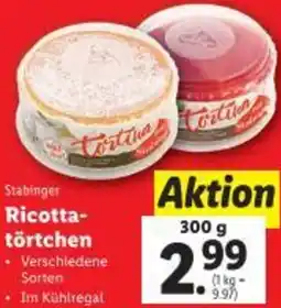 Lidl Ricotta- törtchen Angebot