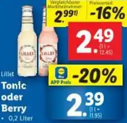 Lidl Tonic oder Berry Angebot