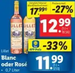 Lidl Blanc oder Rosé Angebot