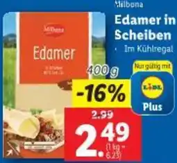Lidl Edamer in Scheiben Angebot