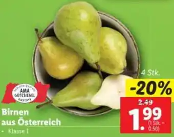 Lidl Birnen Angebot