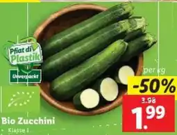 Lidl Bio Zucchini Angebot