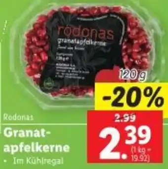 Lidl Granat- apfelkerne Angebot