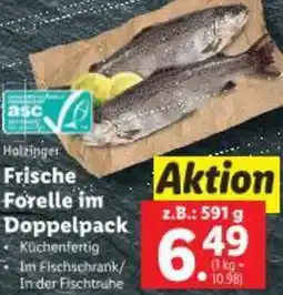 Lidl Frische Forelle im Doppelpack Angebot