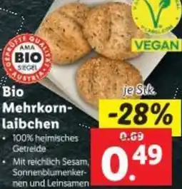 Lidl Bio Mehrkorn- laibchen Angebot