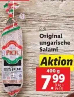 Lidl Original ungarische Salami Angebot