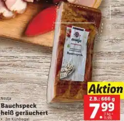 Lidl Bauchspeck heiß geräuchert Angebot