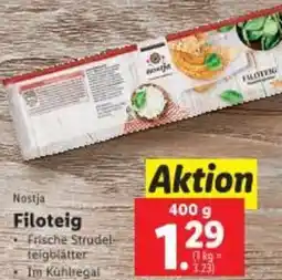 Lidl Filoteig Angebot