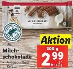 Lidl Milch- schokolade Angebot