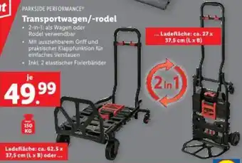 Lidl Transportwagen/-rodel Angebot