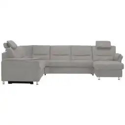 XXXLutz Wohnlandschaft in Mikrofaser Ecru Angebot