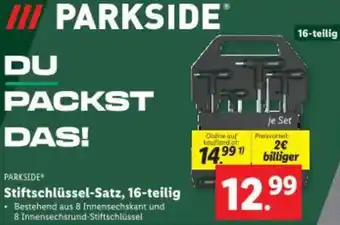 Lidl Stiftschlüssel-Satz Angebot