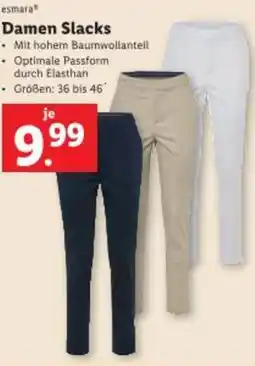 Lidl Damen Slacks Angebot