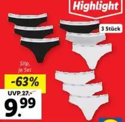Lidl Slip Angebot