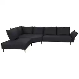 XXXLutz Ecksofa in Echtleder Schwarz Angebot