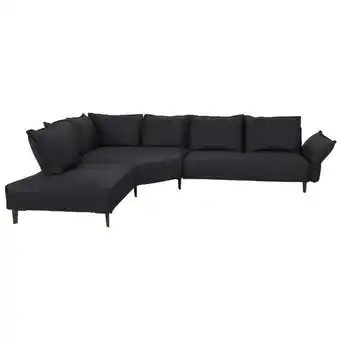 XXXLutz Ecksofa in Echtleder Schwarz Angebot