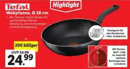 Lidl Tefal Wokpfanne 28 cm Angebot