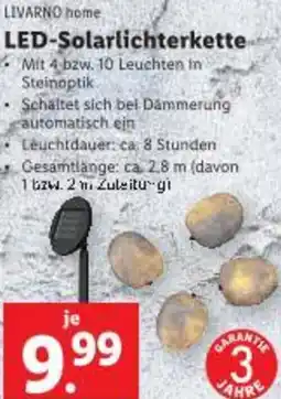 Lidl LED-Solarlichterkette Angebot