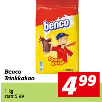 Strasser Markt Benco Trinkkakao 1Kg Angebot