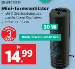 Lidl Mini-Turmventilator Angebot