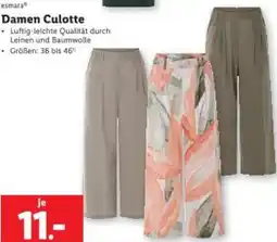 Lidl Damen Culotte Angebot