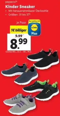 Lidl Kinder Sneaker Angebot