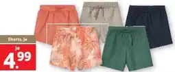 Lidl Kinder Leinen Shorts Angebot