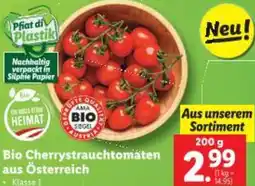Lidl Bio Cherrystrauchtomaten Angebot