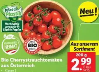 Lidl Bio Cherrystrauchtomaten Angebot