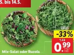 Lidl Mix-Salat oder Rucola Angebot