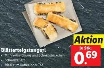 Lidl Blätterteigstangerl Angebot