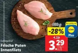 Lidl Frische Puten Innenfilets Angebot