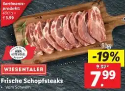 Lidl Frische Schopfsteaks Angebot