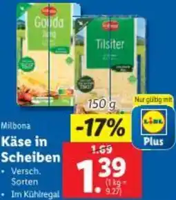 Lidl Käse in Scheiben Angebot
