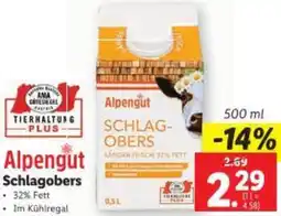 Lidl Schlagobers Angebot