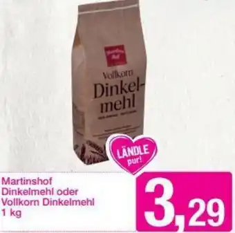 Sutterlüty Martinshof Dinkelmehl Oder Vollkorn Dinkelmehl 1 Kg Angebot