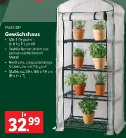 Lidl GEWÄCHSHAUS Angebot