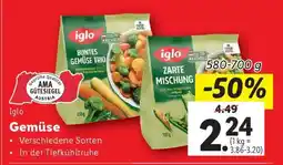 Lidl Iglo Gemüse Angebot