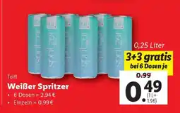 Lidl toifl Weißer Spritzer Angebot