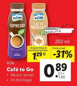 Lidl NÖM Café to Go Angebot