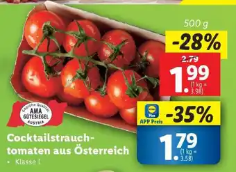 Lidl Cocktailstrauchtomaten aus Österreich Angebot