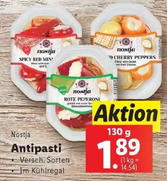 Lidl Nostja Antipasti Angebot