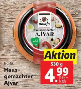 Lidl Nostja Hausgemachter Ajvar Angebot