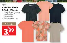 Lidl Kinder Leinen T-Shirt/Shorts Angebot