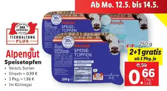Lidl Alpengut Speisetopfen Angebot