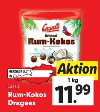 Lidl Casali Rum-Kokos Dragees Angebot