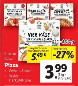 Lidl Gustavo Gusto Pizza Angebot