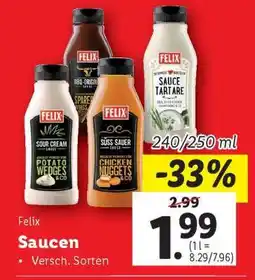 Lidl FELIX SAUCEN Angebot